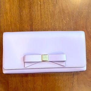 Kate spade lavender clutch. Like new!